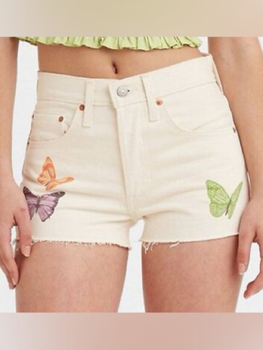 Levi’s 501 “Give me Butterflies” Shorts